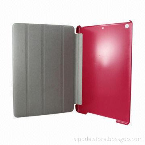 Four folio leather cover for iPad air